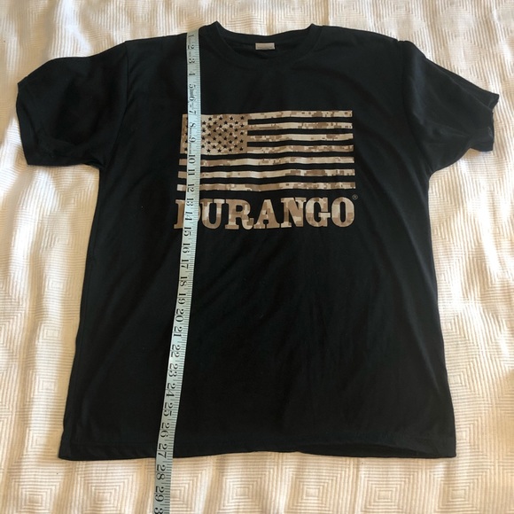 Durango Camouflage American Flag Graphic T-shirt - Picture 7 of 7
